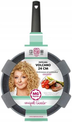Patelnia tradycyjna MG home Volcano 24cm non-stick