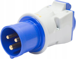 Adapter Przejściówka Redukcja 604 16a/3p+230v Ip44