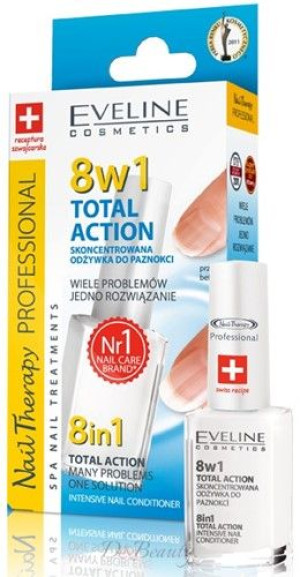 Eveline Odżywka 8W1 Serum Do Paznokci Total Action