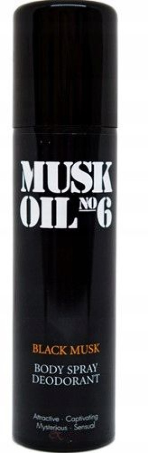 Gosh Musk Oil Black - Dezodorant W Spray 150Ml