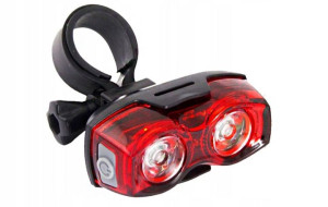Lampka Na Rower 2 Led Tylna Tył Lampa Rowerowa