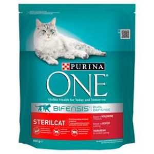 Purina One Sterilcat Wołowina I Pszenica 800 G