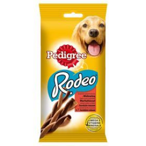 Pedigree Rodeo Do Żucia Z Wołowiną 122g (7 Sztuk)