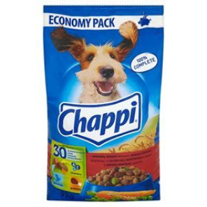 Chappi Z Wołowiną/drobiem 9 Kg