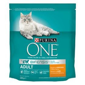 Purina One Adult Z Kurczakiem 450 G