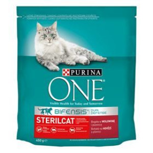 Purina One Sterilcat Z Wołowiną 450 G