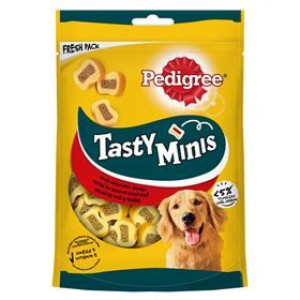 Pedigree Tasty Bites Karma Dla Dorosłych Psów Z Wołowiną 155g