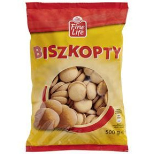 Fine Life Biszkopty 500 G 6 Sztuk