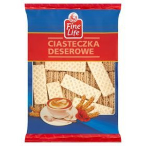 Fine Life Wafle Classic Z Kremem Śmietankowym 700 G