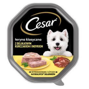 Cesar Z Delikatnym Kurczakiem I Indykiem 150g 14szt