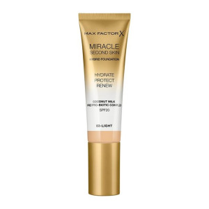 Max Factor Miracle Second Skin Hybrid podkład nawilżający filtr 03 Light