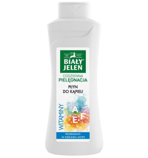 Biały Jeleń Hipoalergiczny do kąpieli i pod prysznic z witaminami AEF 750ml