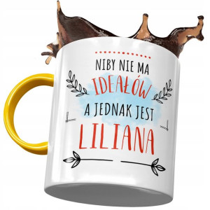 Kubek Żółty Dla Liliany Koleżanki Żony Prezent