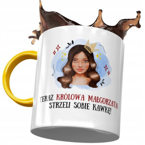 Kubek Żółty Dla Małgorzaty Koleżanki na Prezent