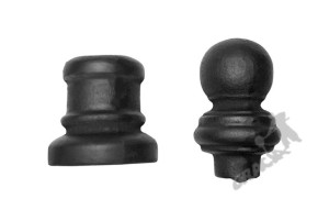 Opaska I Grot Dla Słupka Fi 48 Mm - Kpl.żeliwna Słupek Uliczny