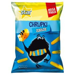 Mr.snaki Zębolce Chrupki Kukurydziane O Smaku Sera 108 G