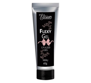 ELISIUM żel do przedłużania FLEXY GEL 65g #Milky