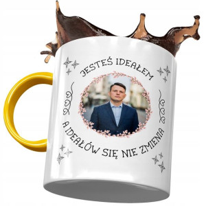 Kubek Żółty Sławomir Mentzen XD Na Prezent