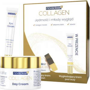 Novaclear Zestaw Collagen Krem Na Dzień-pod Oko