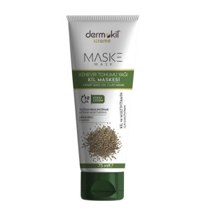 Dermokil Hemp Seed Oil Clay Mask - Maska z glinki z olejem konopnym 75ml