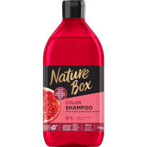 Nature Box szampon do włosów farbowanych z olejem z granatu 385ml