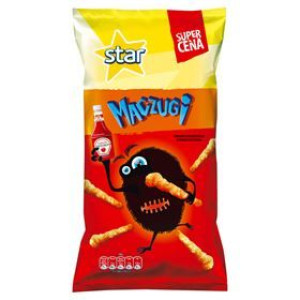 Mr. Snaki Maczugi Chrupki Kukurydziane O Smaku Ketchupu 80 G