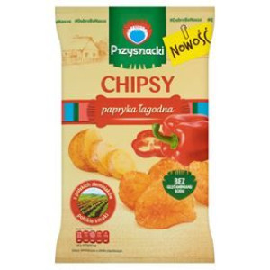 Przysnacki Chipsy Papryka Łagodna 135 G