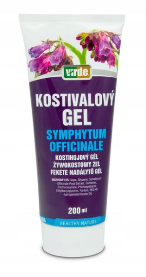 Żel żywokostowy na Stłuczenia, Obrzęki i Odleżyny
