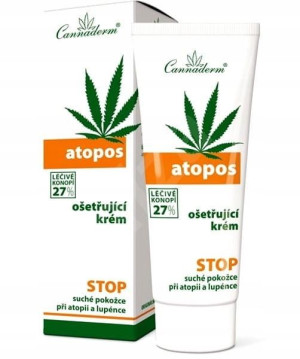 KREM Cannaderm Atopos SUCHA SKÓRY,AZS,ŁUSZCZYCA