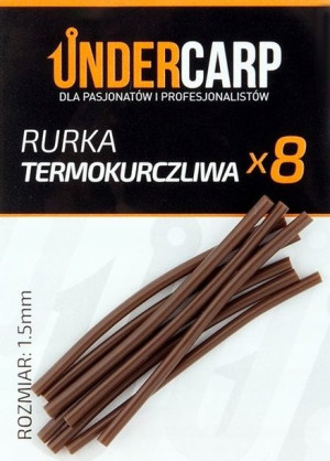 UNDERCARP Rurka Termokurczliwa Brązowa 1,5 mm