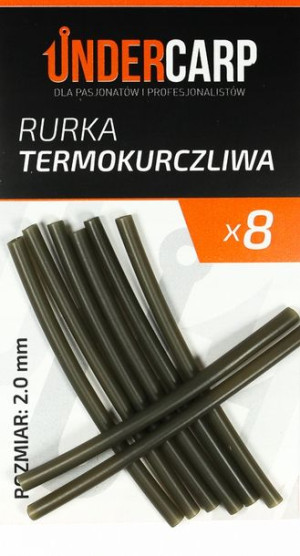 UNDERCARP Rurka Termokurczliwa Zielona 2,0 mm