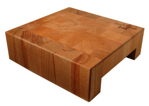 Deska do krojenia siekania stolik BLOK 25x24x8 cm