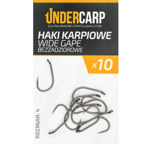 UNDERCARP Haki Karpiowe WIDE GAPE Bezzadzior r.4