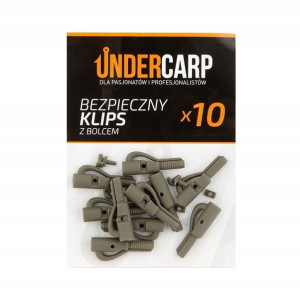 UNDERCARP Bezpieczny Klips Zielony Z Bolcem
