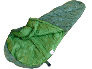 Gruby Śpiwór Fox Outdoor 450g/m2 Zielony