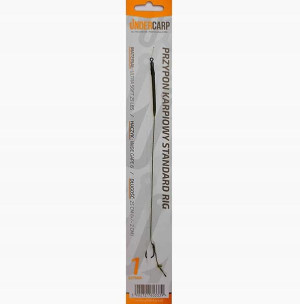 UNDERCARP Przypon karpiowy Standard Rig r.6