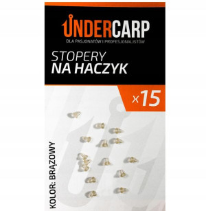 UNDERCARP Stopery na haczyk brązowe