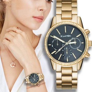 Elegancki Klasyczyny Damski Zegarek Na Bransolecie