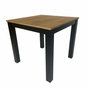 Stół rozkładany 80x80 + 3 wkłady 40 cm - 200 cm max dąb craft