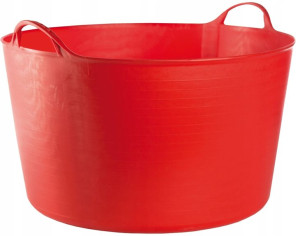 Pojemnik Wiadro Kosz Elastyczny Flexi 55l Czerwony