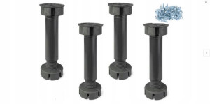 Zestaw NÓŻKA MEBLOWA 3-częściowa H-150 300KG x 50