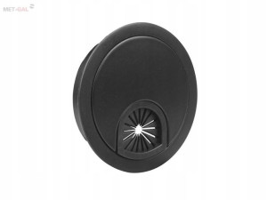 Przepust kablowy fi60 \ metal czarny