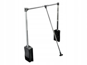 Pantograf 45-60cm Chrom mat