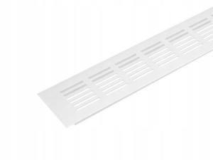 Kratka wentylacyjna mini do mebli 250x80mm biała