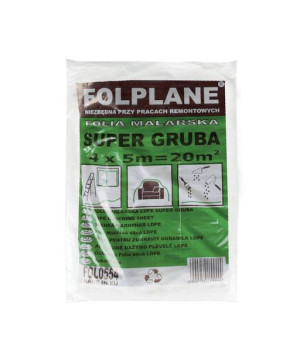 Folia Malarska Ochronna Super Gruba 4x5=20m2
