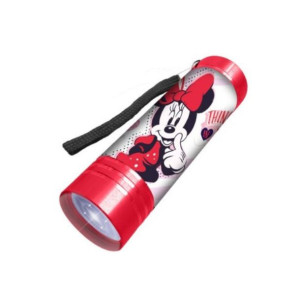Latarka LED MINNIE MOUSE Czerwona 9cm KIDS