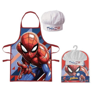Fartuch kuchenny i czapka SPIDERMAN dla dzieci KIDS