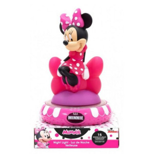 Lampka nocna LED 3D MYSZKA MINNIE MOUSE