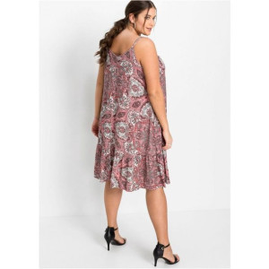 Bonprix Orientalna Kolorowa Sukienka Wiązanie Wzór Paisley 40-42 917980