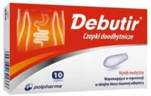 Debutir Czopki doodbytnicze, 10 sztuk